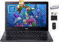 acer 311 Chromebook Laptop for 2025 Student Business, Dual-Core Intel N4500 Processor,11.6' HD Display, 4GB RAM, 192GB (64GB eMMC+128GB Card), Webcam WiFi, Long Battery, Chrome OS +MarxsolAccessory