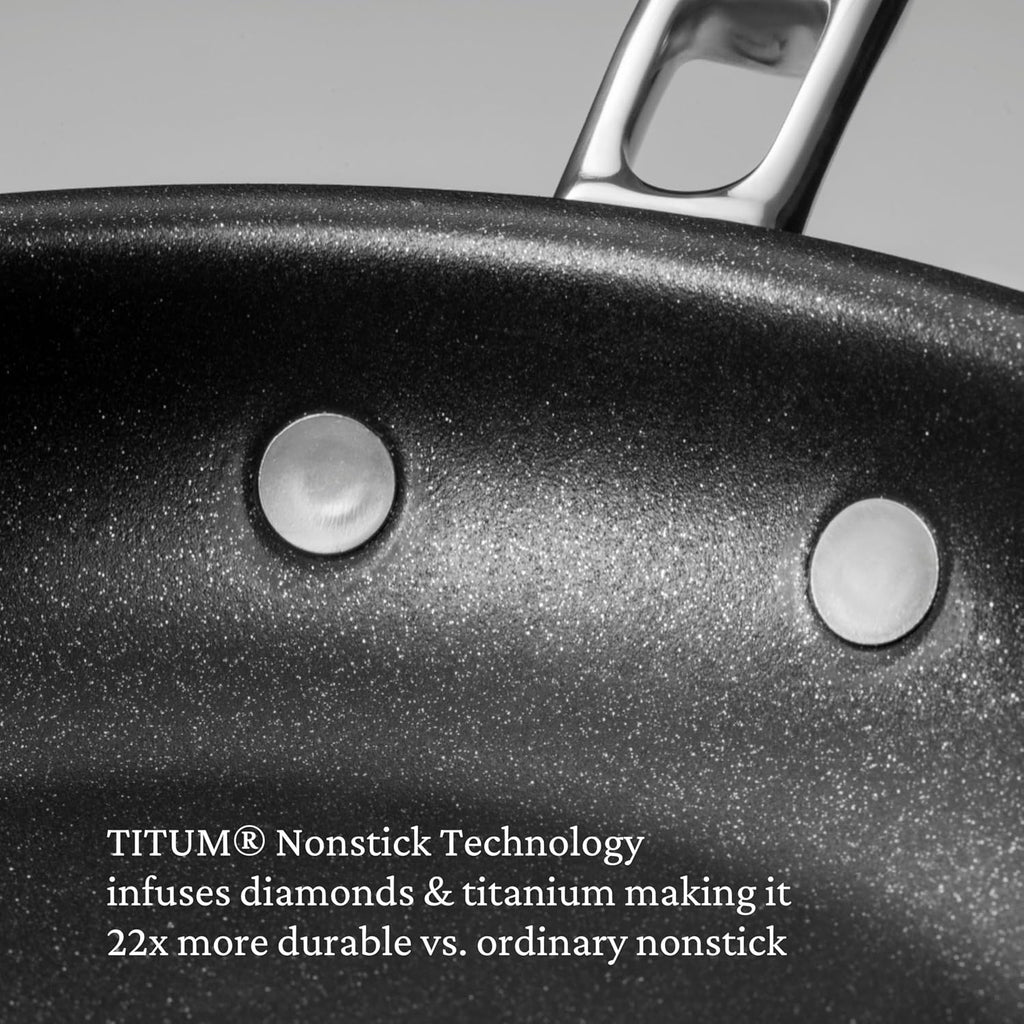 Thomas Keller Insignia by Hestan- TITUM Nonstick 8.5' Sauté Pan