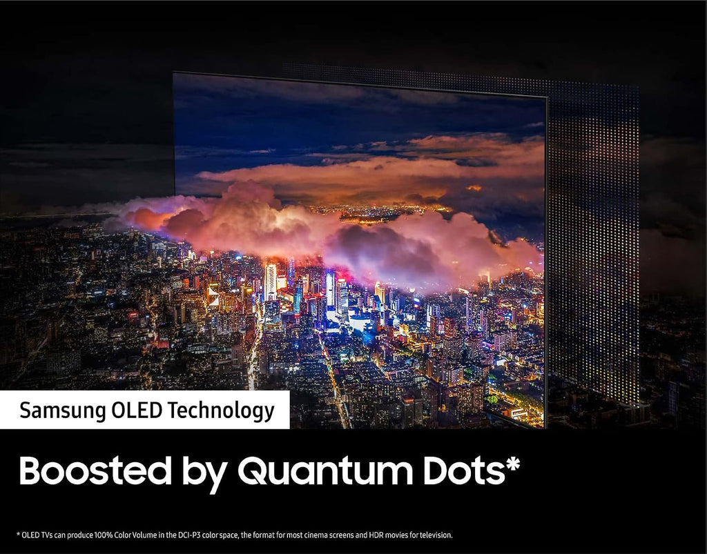 Samsung 77-Inch Class OLED 4K S95C Series Quantum HDR Smart TV w/Dolby Atmos, Object Tracking Sound+, Q Symphony, Motion Xcelerator Turbo Pro, Gaming Hub, Alexa Built-in (QN77S95C, 2023 Model)