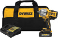 DEWALT 20V MAX XR Cordless Impact Wrench Kit, 1/2' Hog Ring, High Torque, Brushless, Includes POWERSTACK Battery and Charger (DCF961GH1)