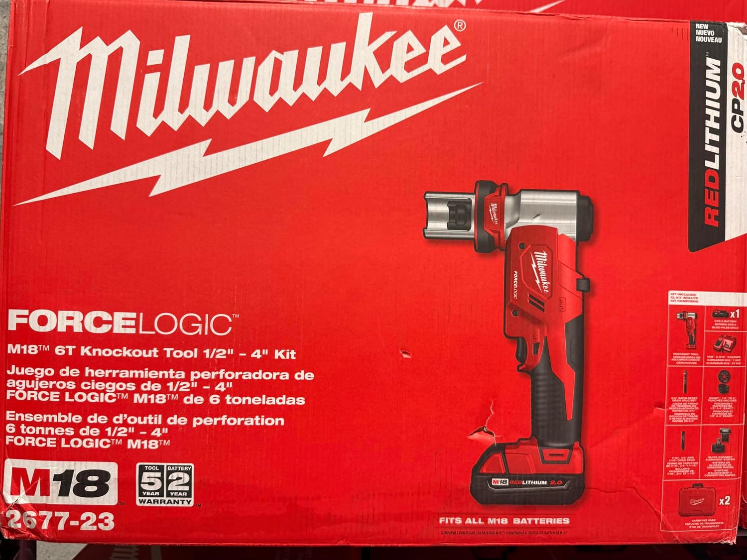 MILWAUKEE M18 Forcelogic 6T Knocko