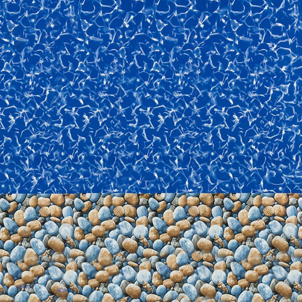 Swimline Overlap Pool Liner for Above Ground Pools, Bedrock, 12 (Round), 48/52 Inch Wall, 25 Gauge