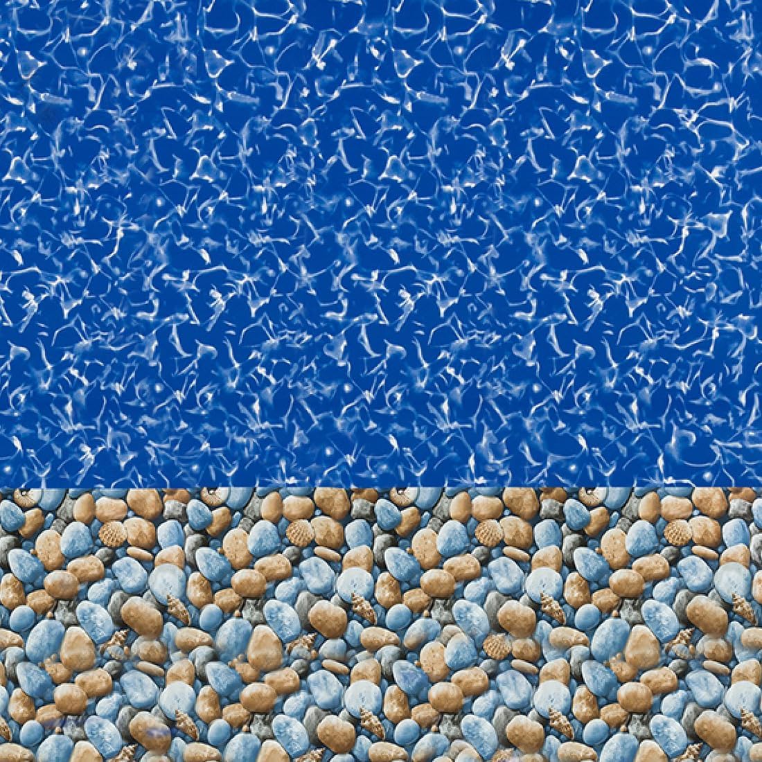 Swimline Overlap Pool Liner for Above Ground Pools, Bedrock, 10 x 15 (Oval), 48/52 Inch Wall, 25 Gauge