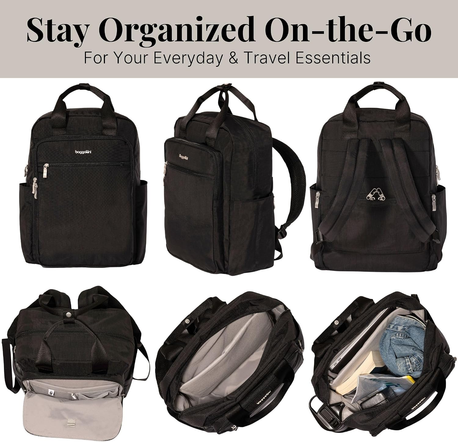 Baggallini Commuter Laptop Backpack