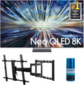 Samsung QN85QN900DFXZA 85 Inch Class QN900D Neo QLED 8K Smart TV with a Walts TV Large/Extra Large Full Motion Mount for 43-90 Inch Compatible TV's and Walts HDTV Screen Cleaner Kit (2024)