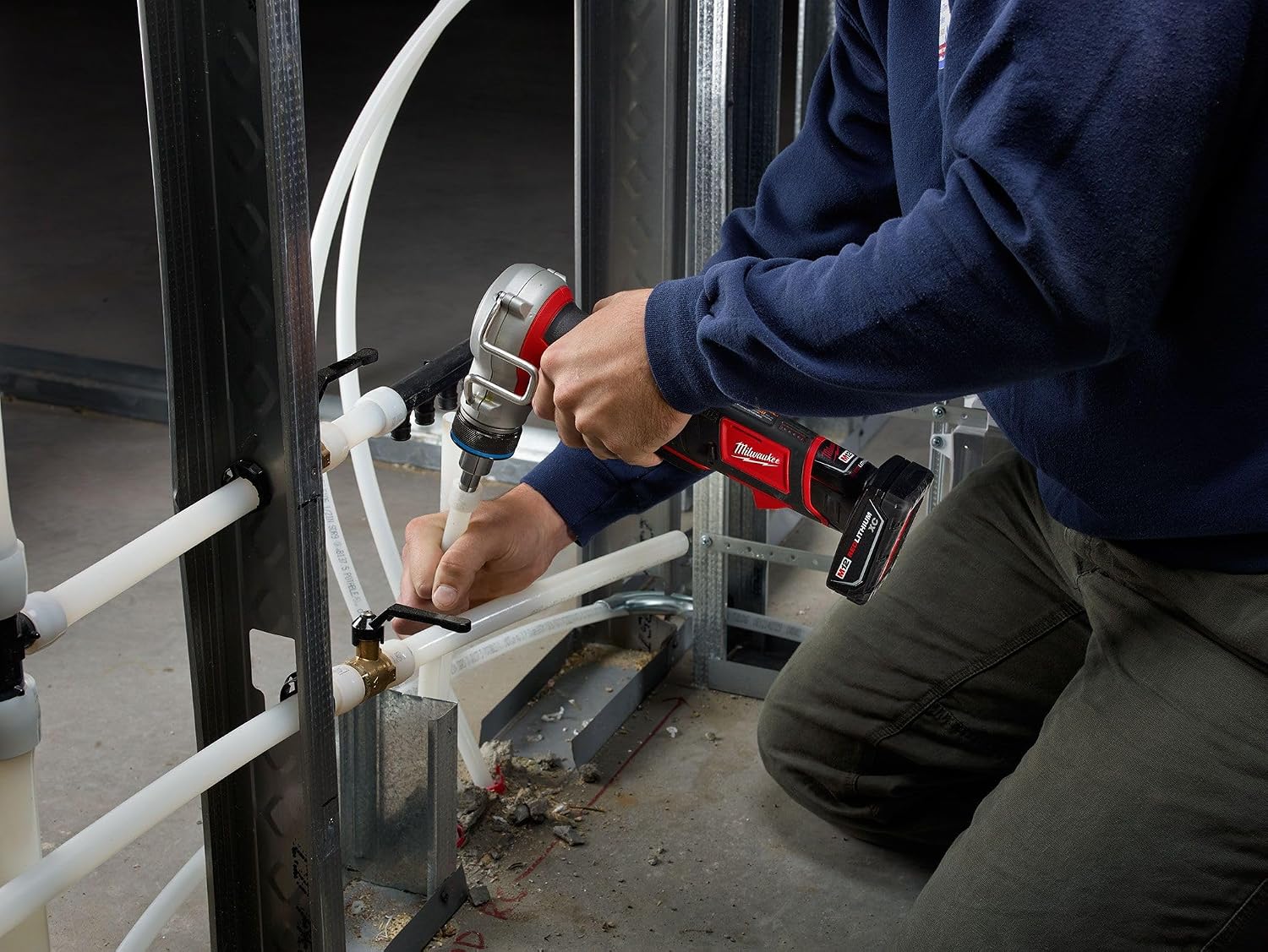 Milwaukee 2432-22 M12 12V Propex Expansion Tool Kit