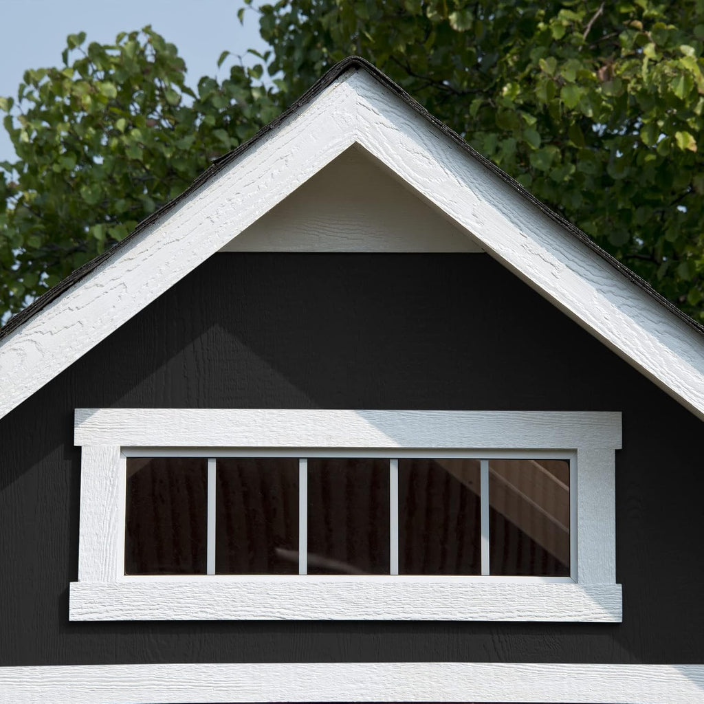 Handy Home Products Trident 8x12 Do-it-Yourself Wooden Storage Shed- does not include floor kit, paint, or roofing shingles (Amazon Exclusive)