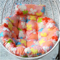 Garden Patio Rattan Swing Chair Cushion, Hanging Hammock Cushion/Swing Basket Cushion/Round Hanging Rattan Chair Rocking Chair Cushion Furniture Decoration Cushion Only The Cushion