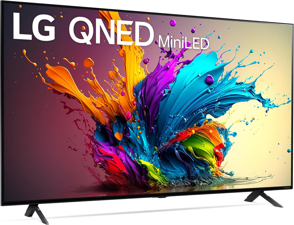 LG 65-Inch Class QNED90T Series Mini LED Smart TV 4K Processor Flat Screen with Magic Remote AI-Powered with Alexa Built-in (65QNED90TUA, 2024) (Renewed)