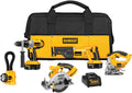 DEWALT DCK550X 18-Volt XRP Cordless 5-Tool Combo Kit