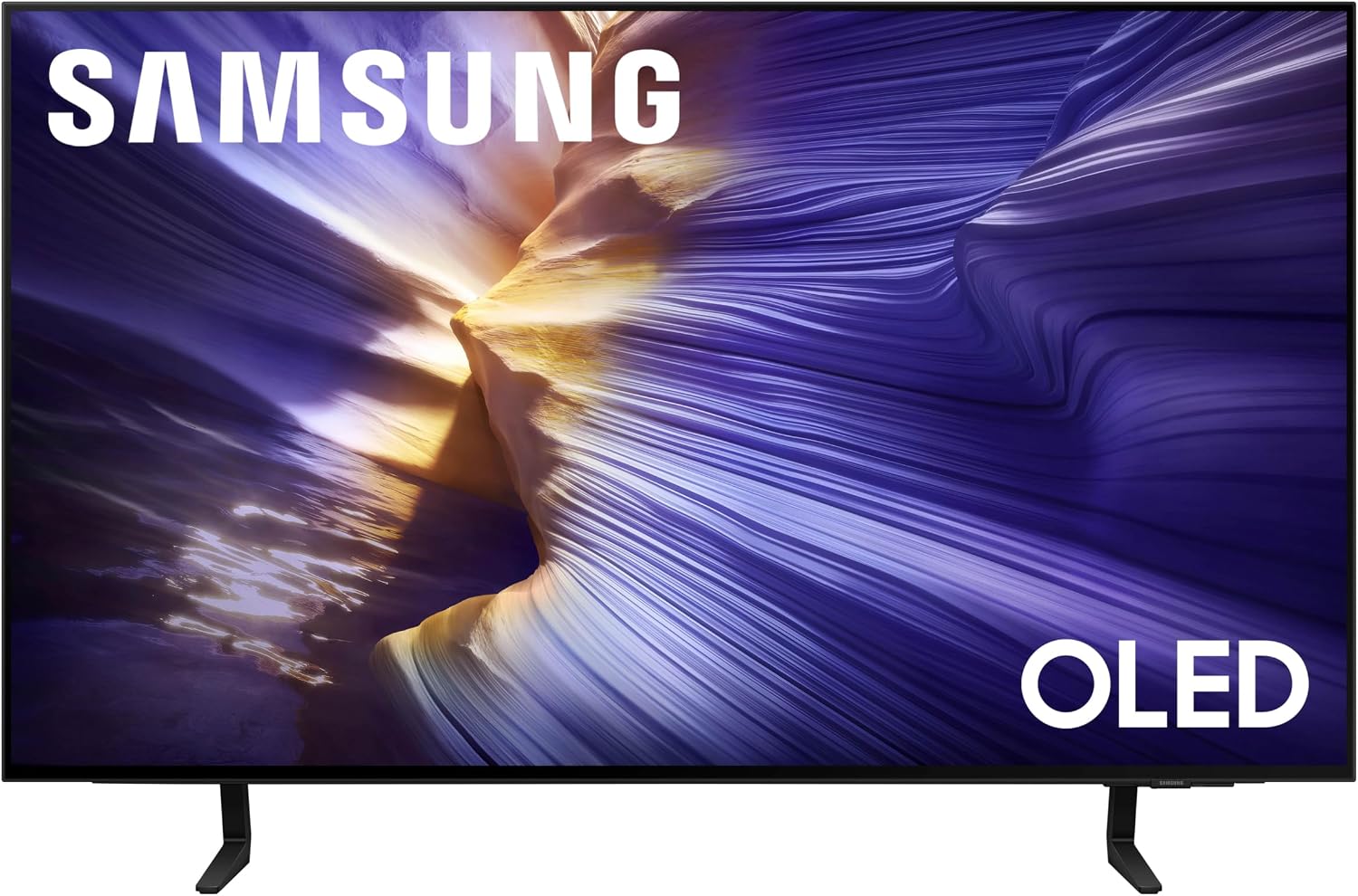 Samsung QN42S90FAEXZA 42 Inch 4K OLED Smart TV with an Austere 5S-PS4-US1 4-Outlet Power (2025)