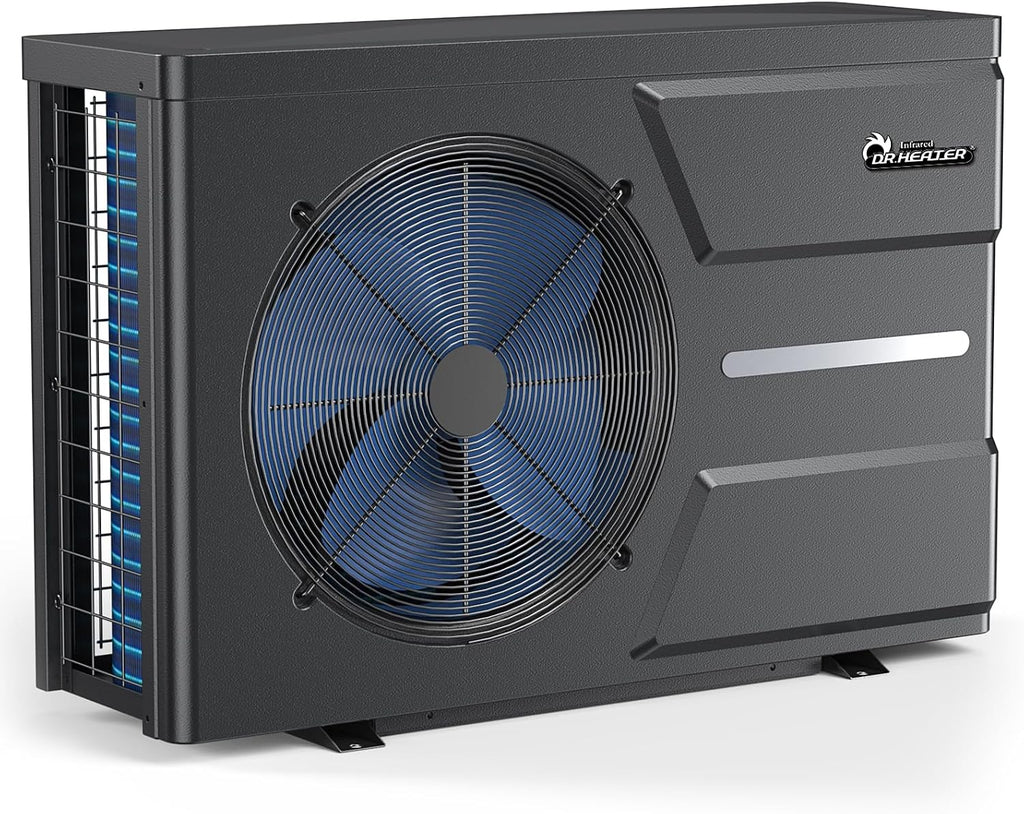 DR. Infrared Heater DR-650HP Full DC Inverter 65,000 BTU Pool Heat Pump for In-Ground and Above-Ground Swimming Pools, WiFi Smart Control via APP