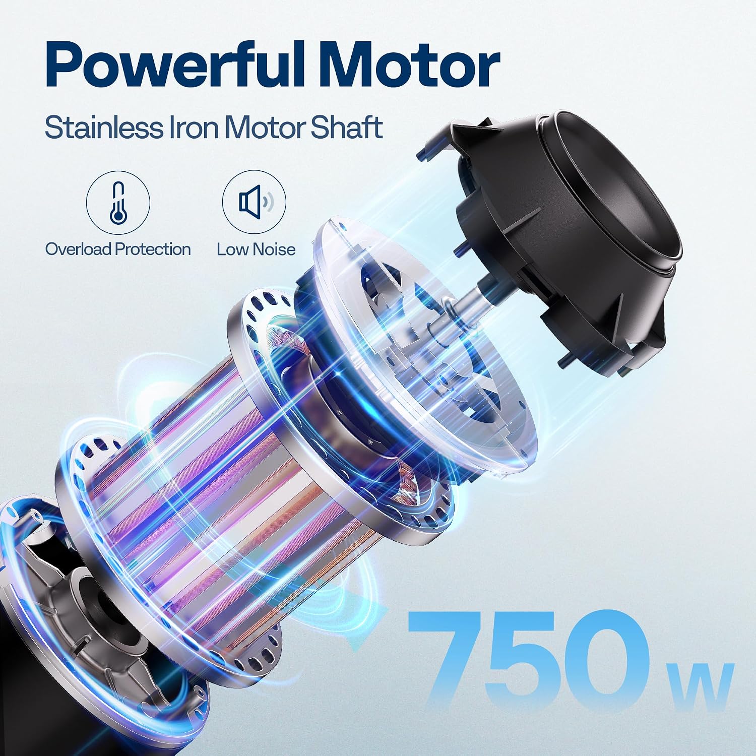 VIVOHOME 1.0 HP 5280 GPH Energy-Saving Above Ground Swimming Pool Pump, 115V with Strainer Basket, ETL & DOE Certified