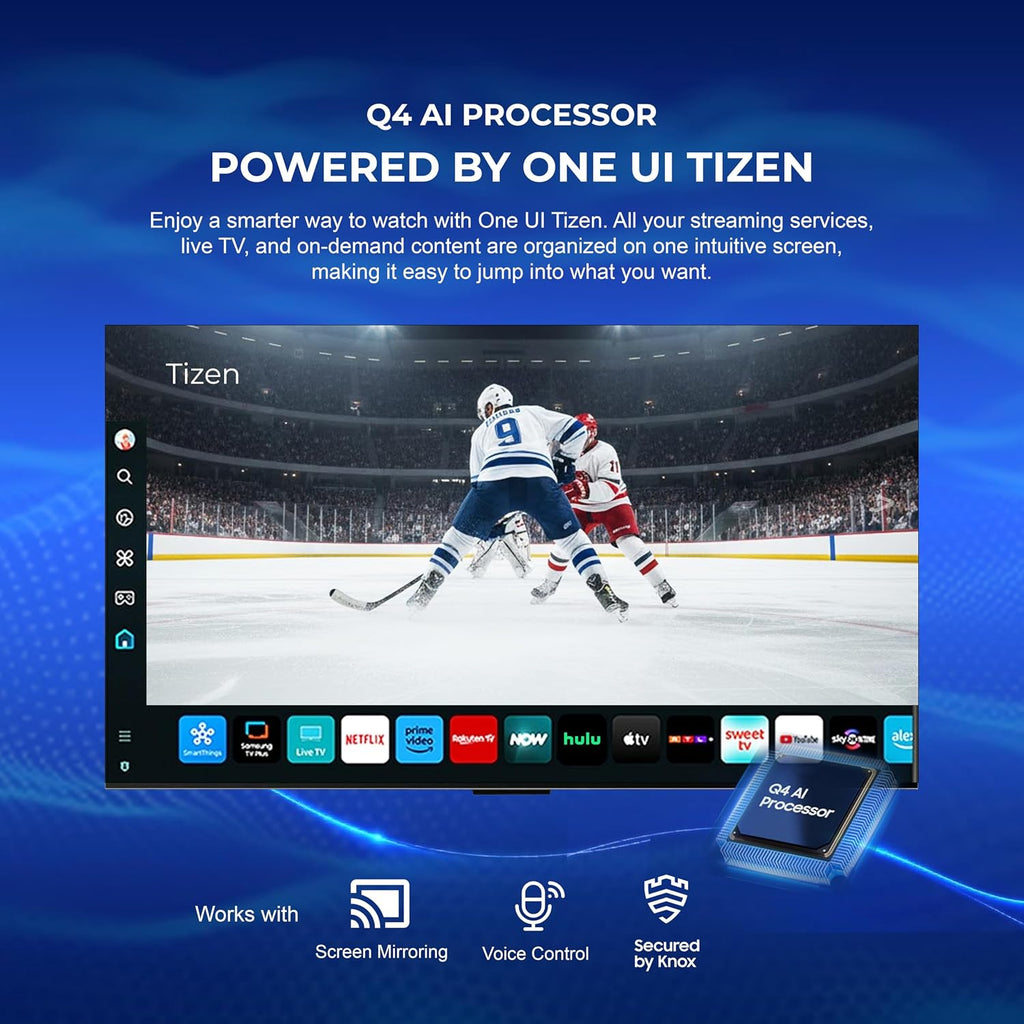Titan S300 Mini-LED 43 Inch Outdoor TV, Full Sun, IP65 Smart Weatherproof TV, 4K HDR, 120 Hz, Tizen AI OS, 2500 Nits, Wi-Fi 5, HDR10+, Outdoor TV Cover, Slim Bezel, 2 Yr Wty