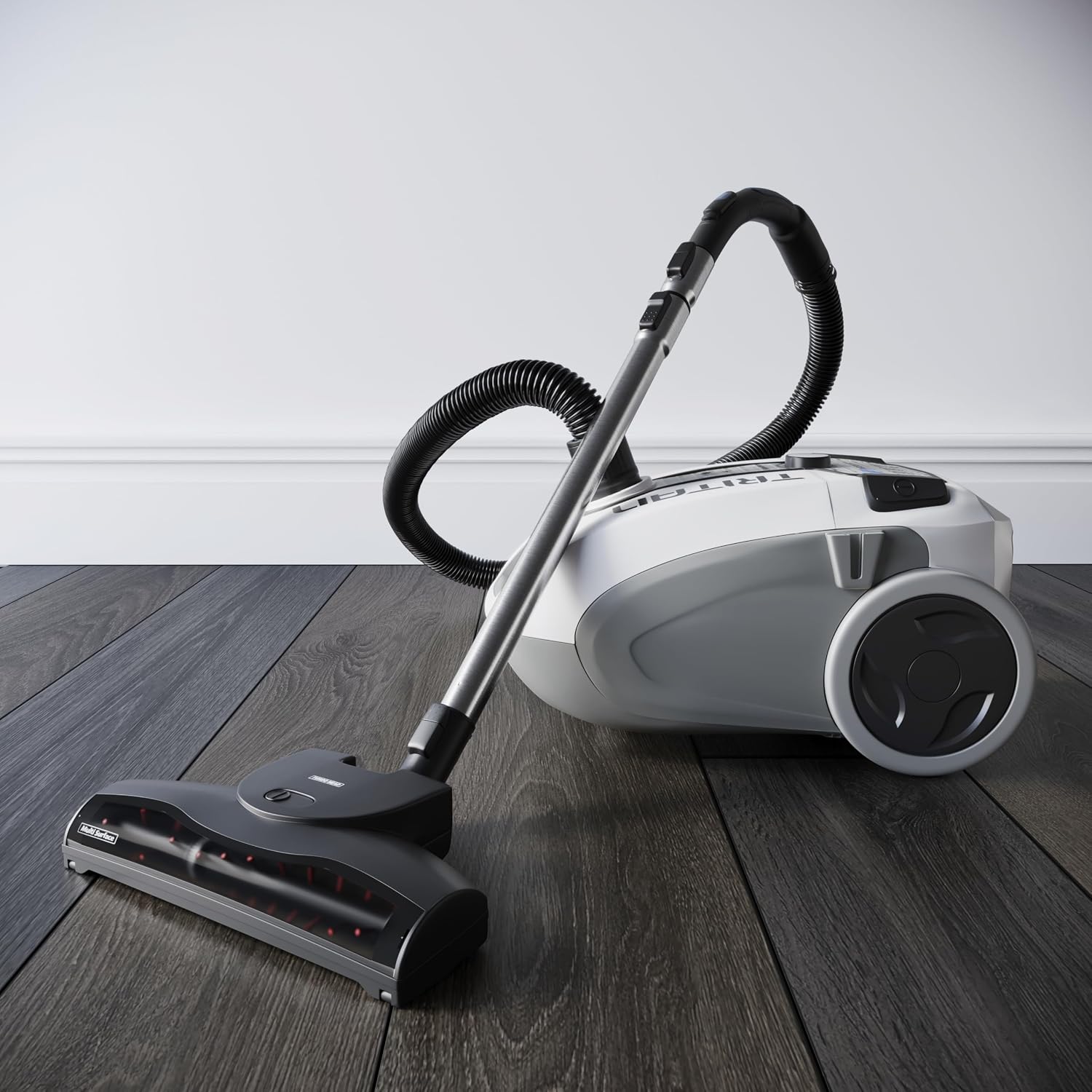Prolux Tritan Bagged Canister Vacuum Cleaner with Sealed HEPA Filtration, 5-Speed Motor, Best Rated Canister for Pet Hair and Home Cleaning