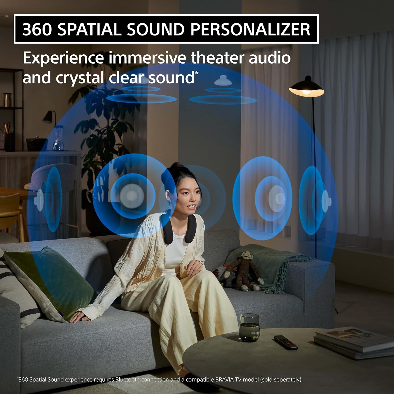 Sony 65 Inch Mini LED QLED 4K Ultra HD TV BRAVIA 9 Smart Google TV BRAVIA Theater U Wireless Wearable TV Speaker