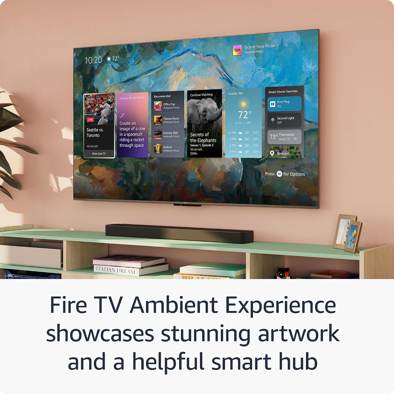 Amazon Ember 65' Omni Mini-LED Series with 4-Year Protection Plan