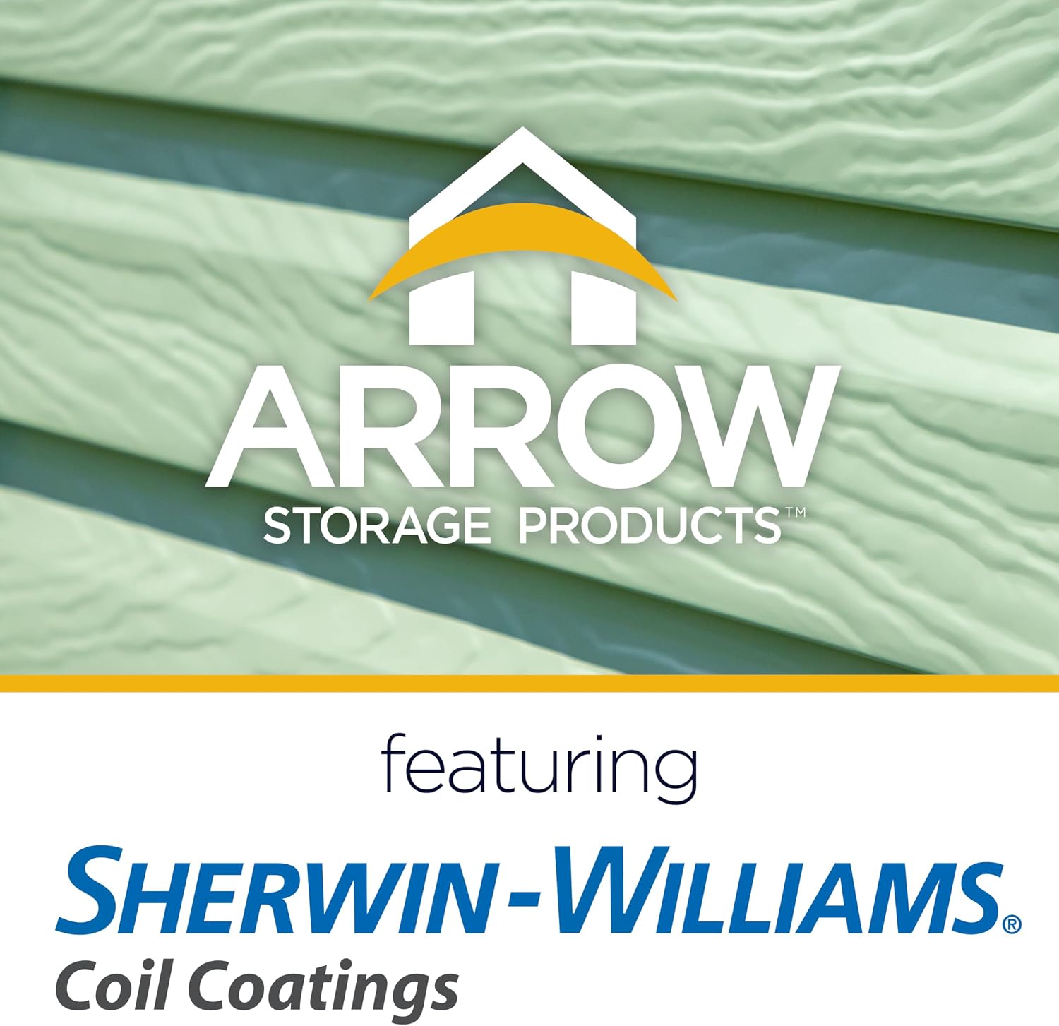 Arrow Sheds 10' x 12' Outdoor Steel Storage Shed, Green