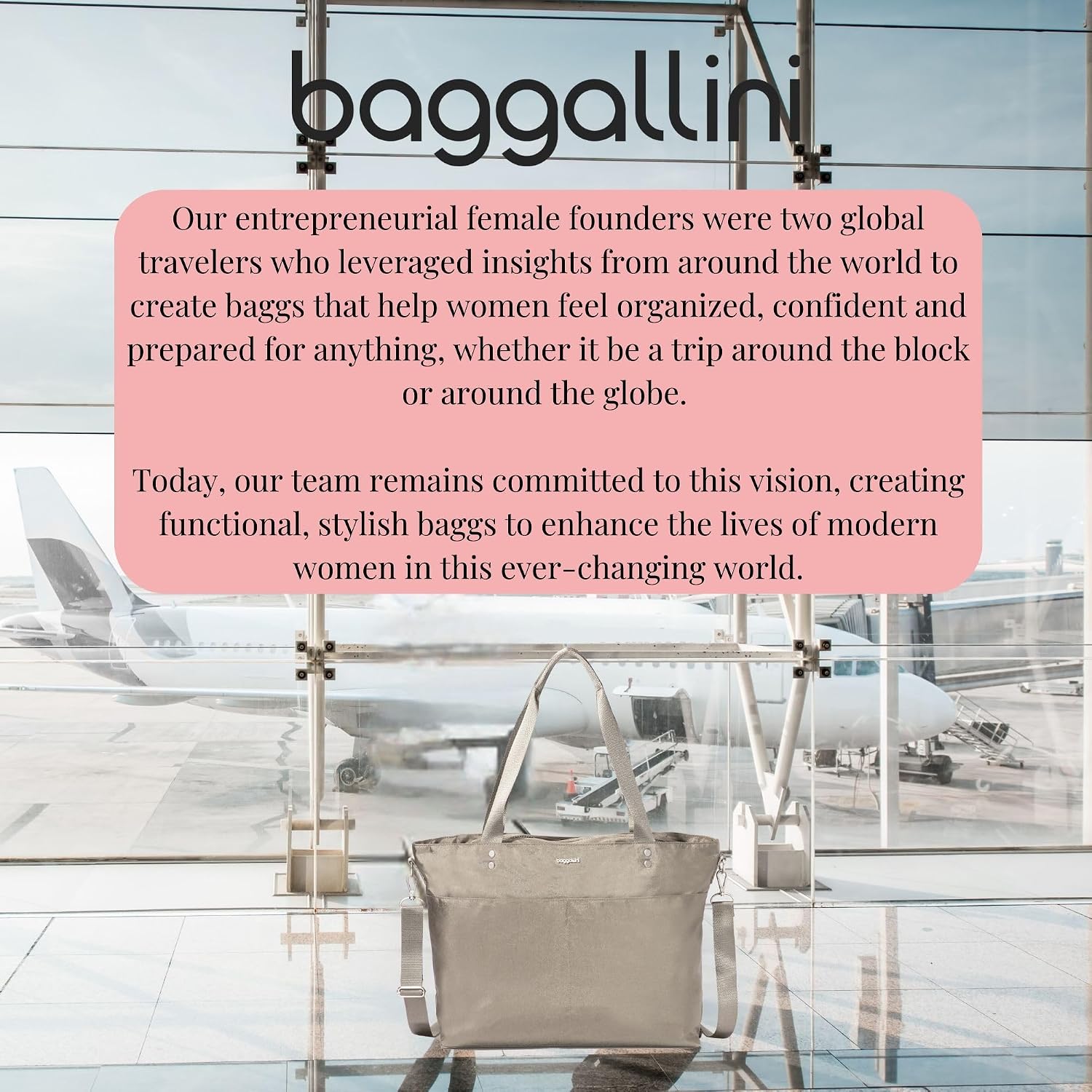 Baggallini Carryall Laptop Tote