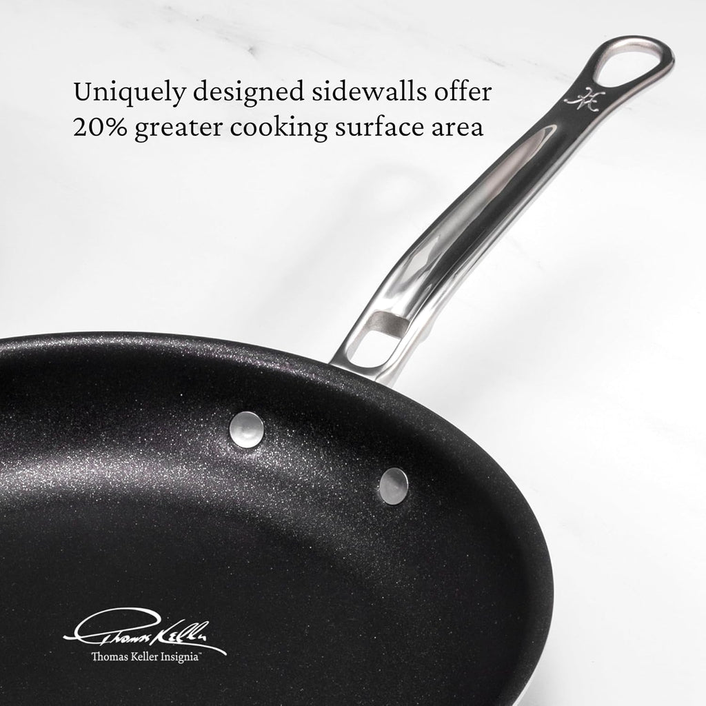 Thomas Keller Insignia by Hestan- TITUM Nonstick 11' Stainless Steel Frying Pan, Induction Cooktop Compatible, Made without PFOAs