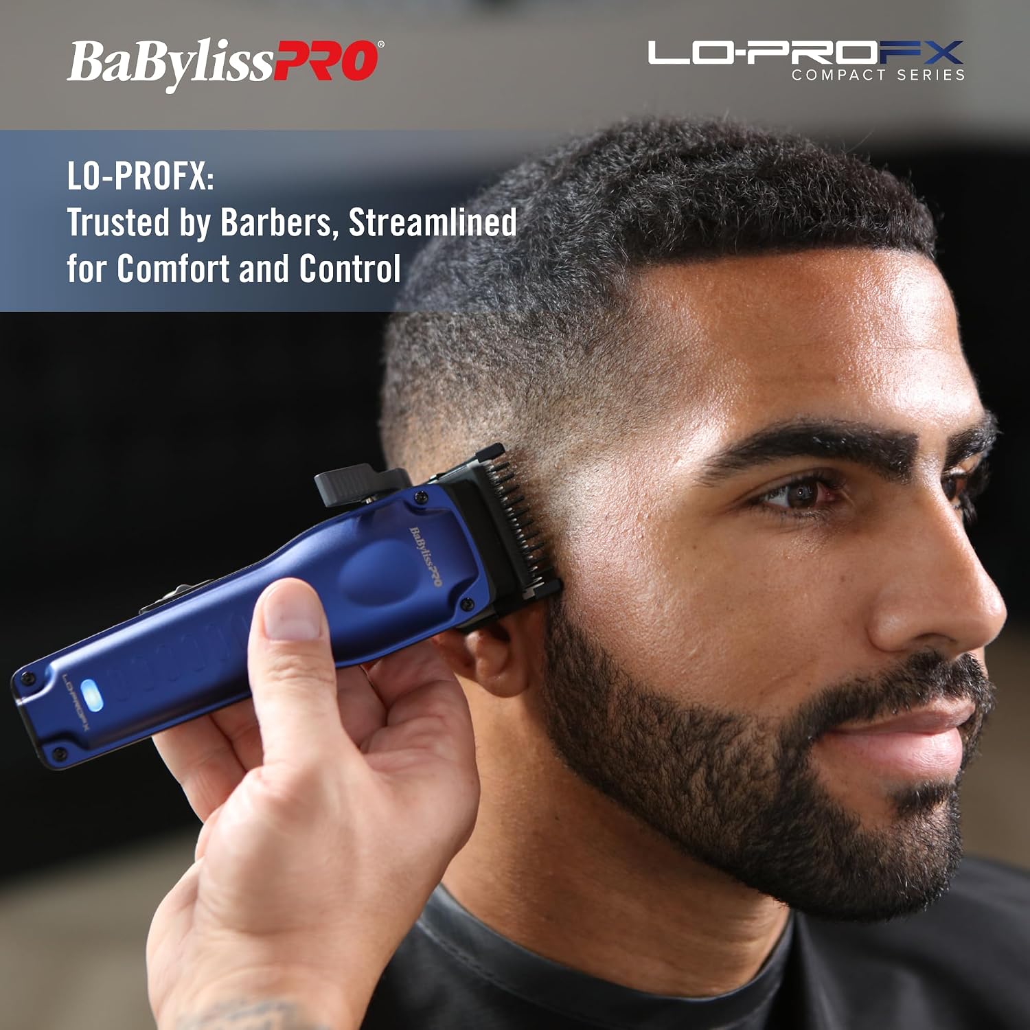 BaBylissPRO High-Performance LO-PROFX Compact Clipper for Hair