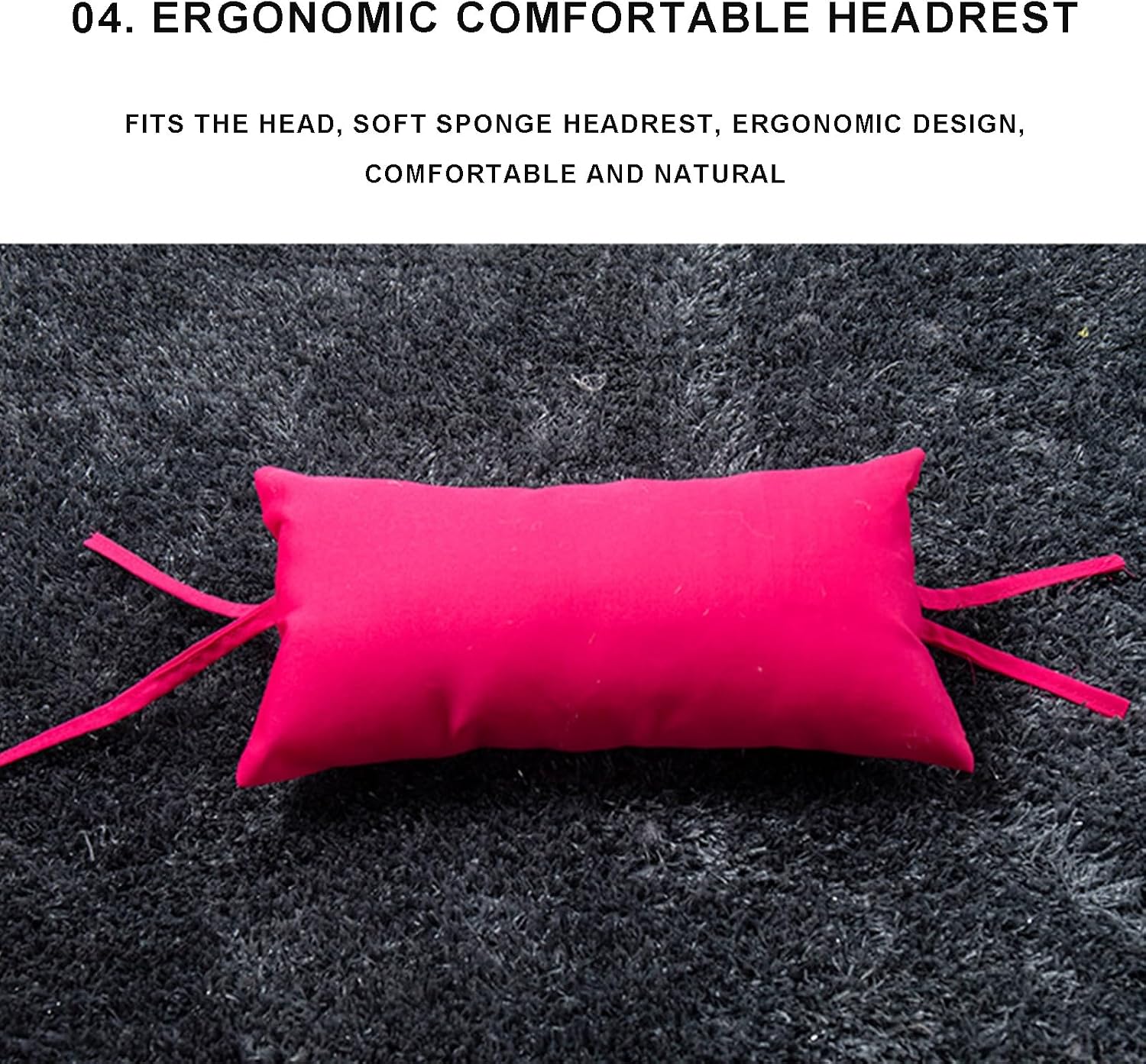 Outdoor Double Egg Chair Cushions, Wicker Egg Chair Replacement Cushion, Thickened Hanging Chair Cushion with Headrest(U)