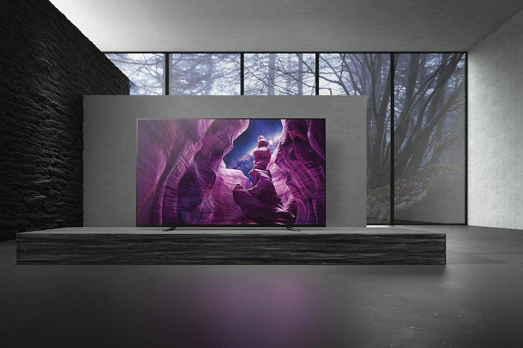 Sony A8H 55-inch TV: BRAVIA OLED 4K Ultra HD Smart TV with HDR and Alexa Compatibility - 2020 Model