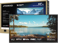 SONAGI Helios 65' Outdoor TV - Anti-Glare, IP65 Water, Dust Resistant Television with 1000-Nit Brightness for Direct Sun All Weather Viewing - Weatherproof 4K UHD Smart TV for Patio and Outside
