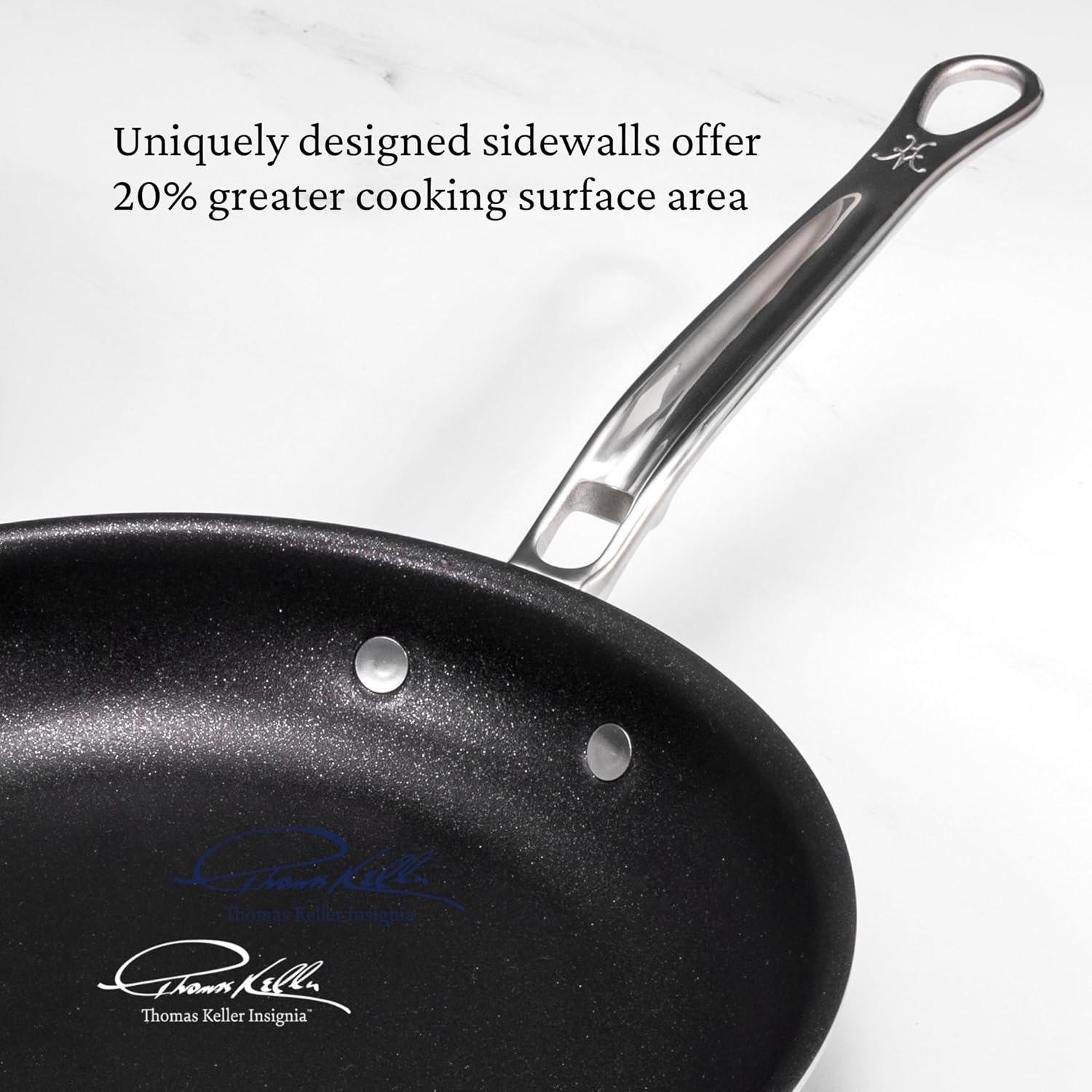 Thomas Keller Insignia by Hestan - Stainless Steel 7 Piece Cookware Set, Induction Cooktop Compatible