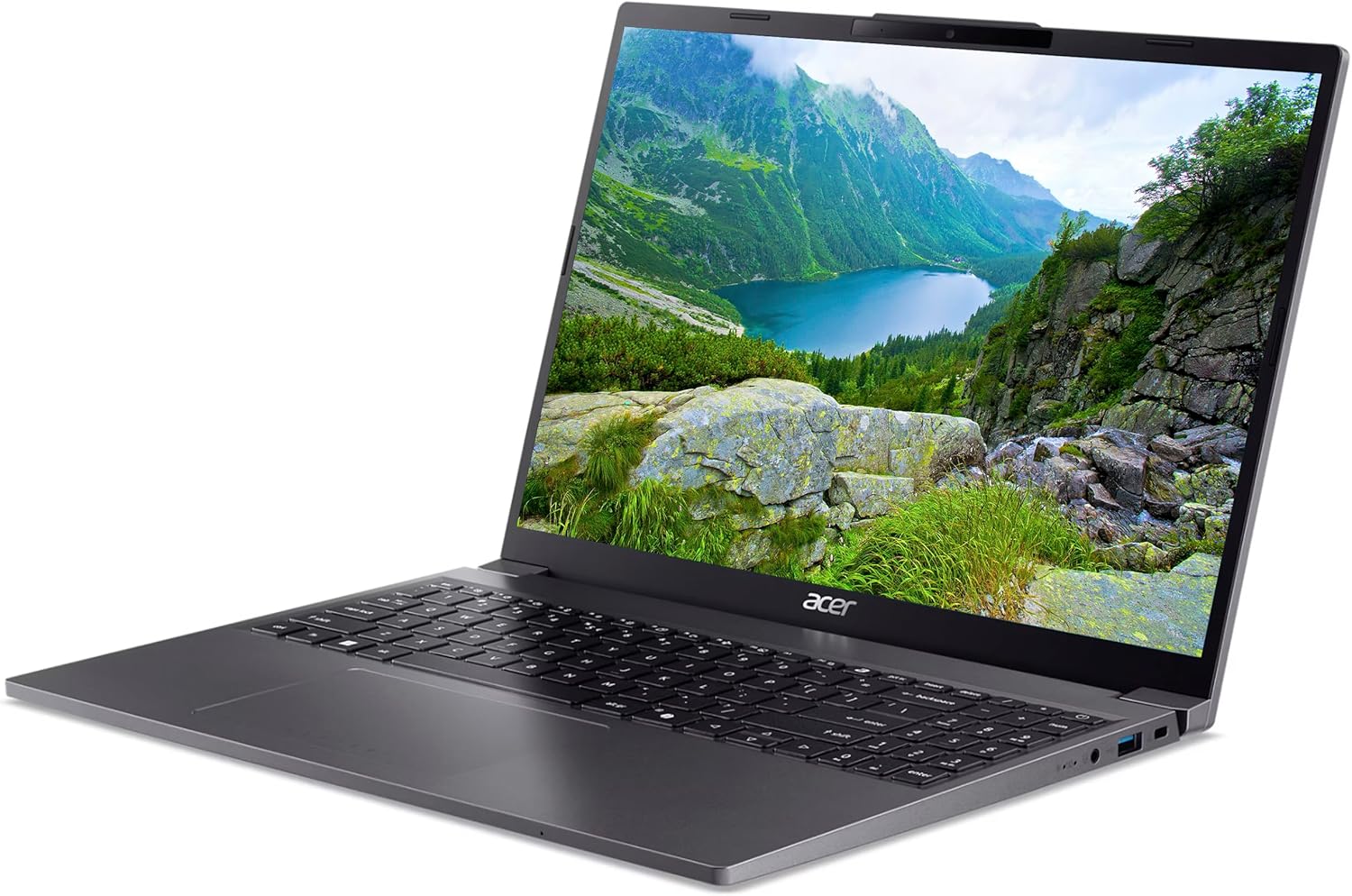 acer Aspire Go 15 Laptop, 15.3' WUXGA(1920 x 1200) IPS Display, 10-core Intel Core i5-1334U Processor, 16GB DDR5, 1TB SSD, Wi-Fi 6, Bluetooth, USB-C, HDMI, Webcam, Windows 11 Home, Gray