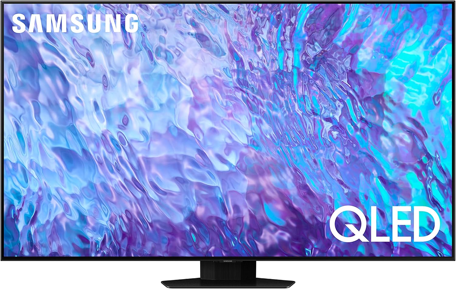 SAMSUNG 65-Inch 4K QLED Smart TV QN65Q80CAFXZA - Titan Black (Renewed)