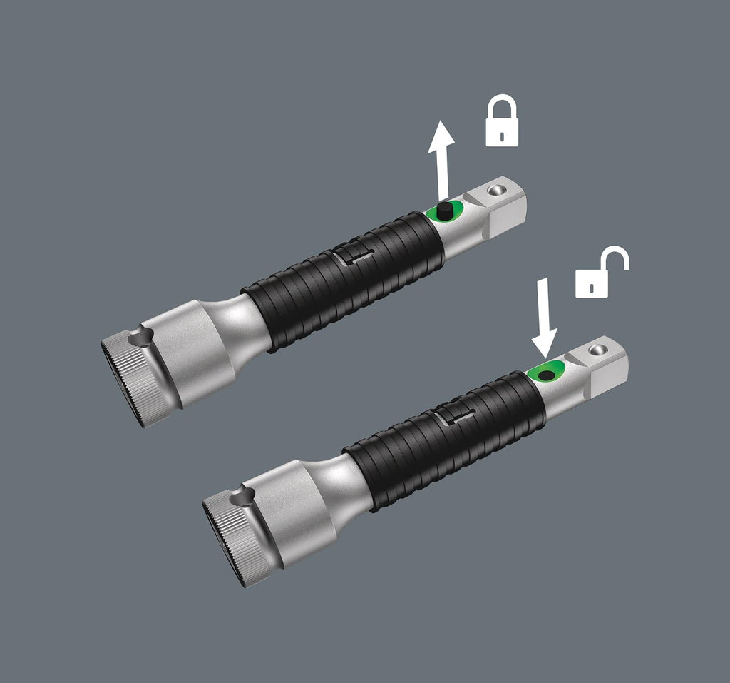 Wera - 5003594001 8100 SB 2 Zyklop 3/8' Metric Ratchet Set ( Piece of 43)