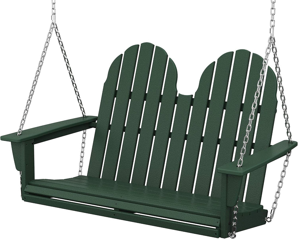 POLYWOOD® Vineyard Swing, Green