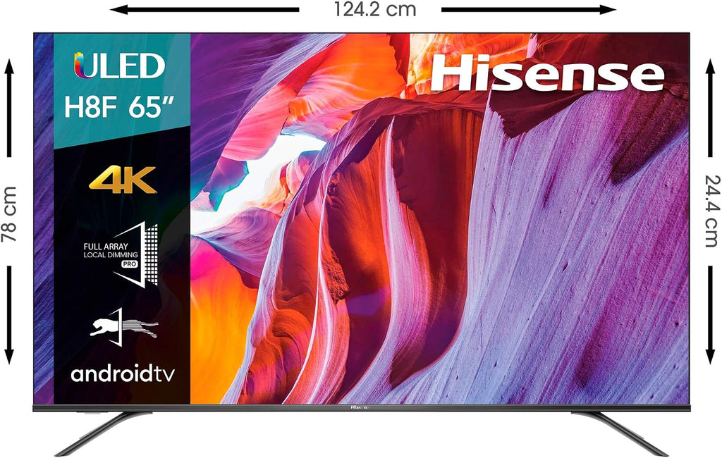 Hisense 55H8F 55-inch 4K Ultra HD Android Smart ULED TV HDR (2019)