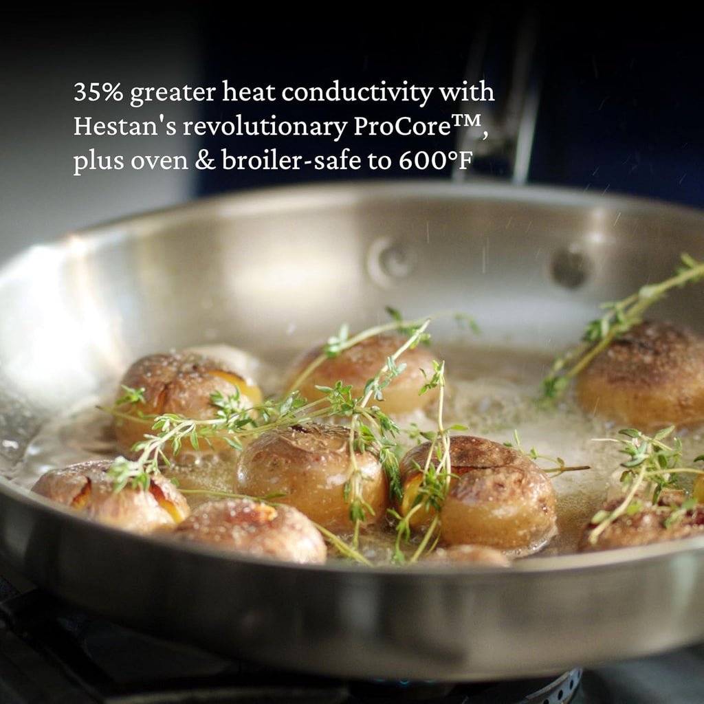 Thomas Keller Insignia by Hestan - 11' Stainless Steel Sauté Pan, Induction Cooktop Compatible