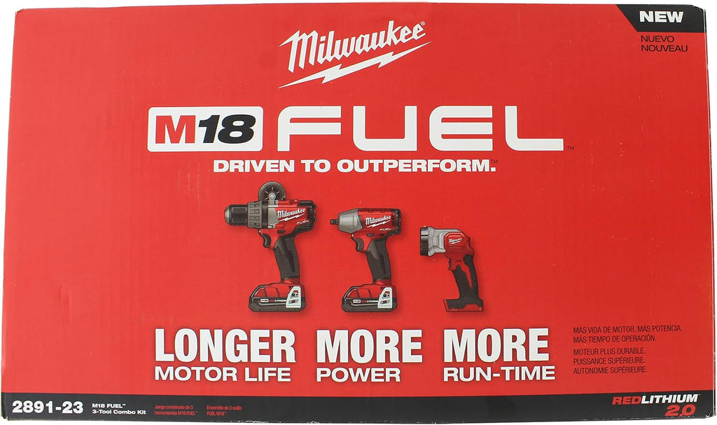 Milwaukee 2891-23 M18 FUEL 3 Tool Combo Kit