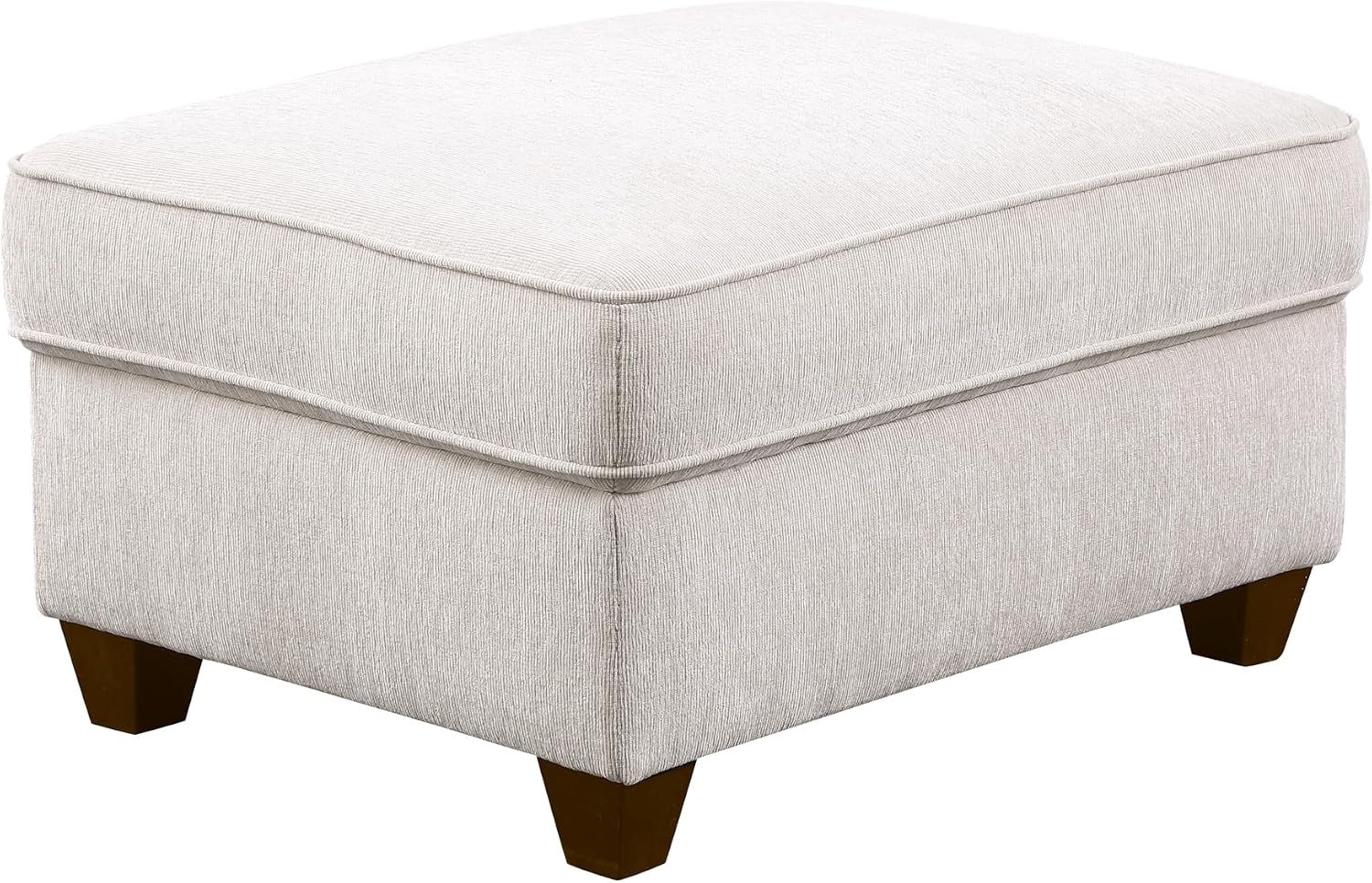 Ball & Cast 127' L-Shaped Sectional Couch with Movable Ottoman&6 Throw Pillow,7 Seat Chenille Upholstered Sofa W/2 Cup Holder,USB Port&Hidden Storage Box,DIY Combination,for Livingroom,Apartment,Beige