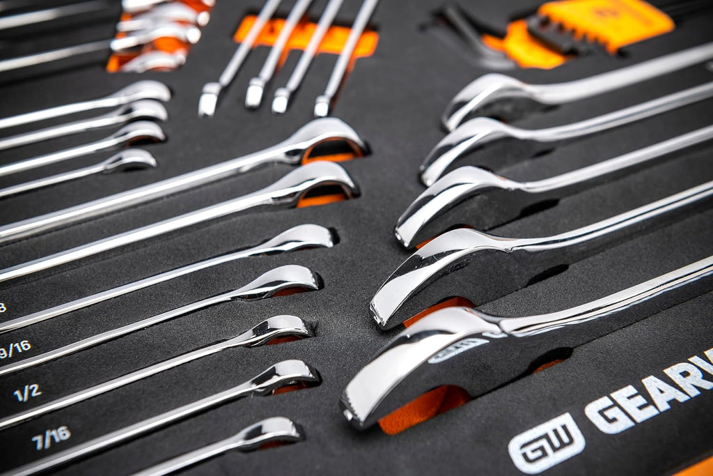 GEARWRENCH 791 Piece Master Mechanics Tool Set in Premium Modular Foam Trays with GSX Mobile Tool Storage | MEGAMODPRO