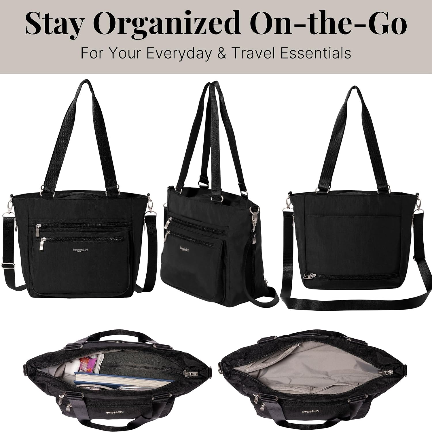 Baggallini Modern Shopper Tote