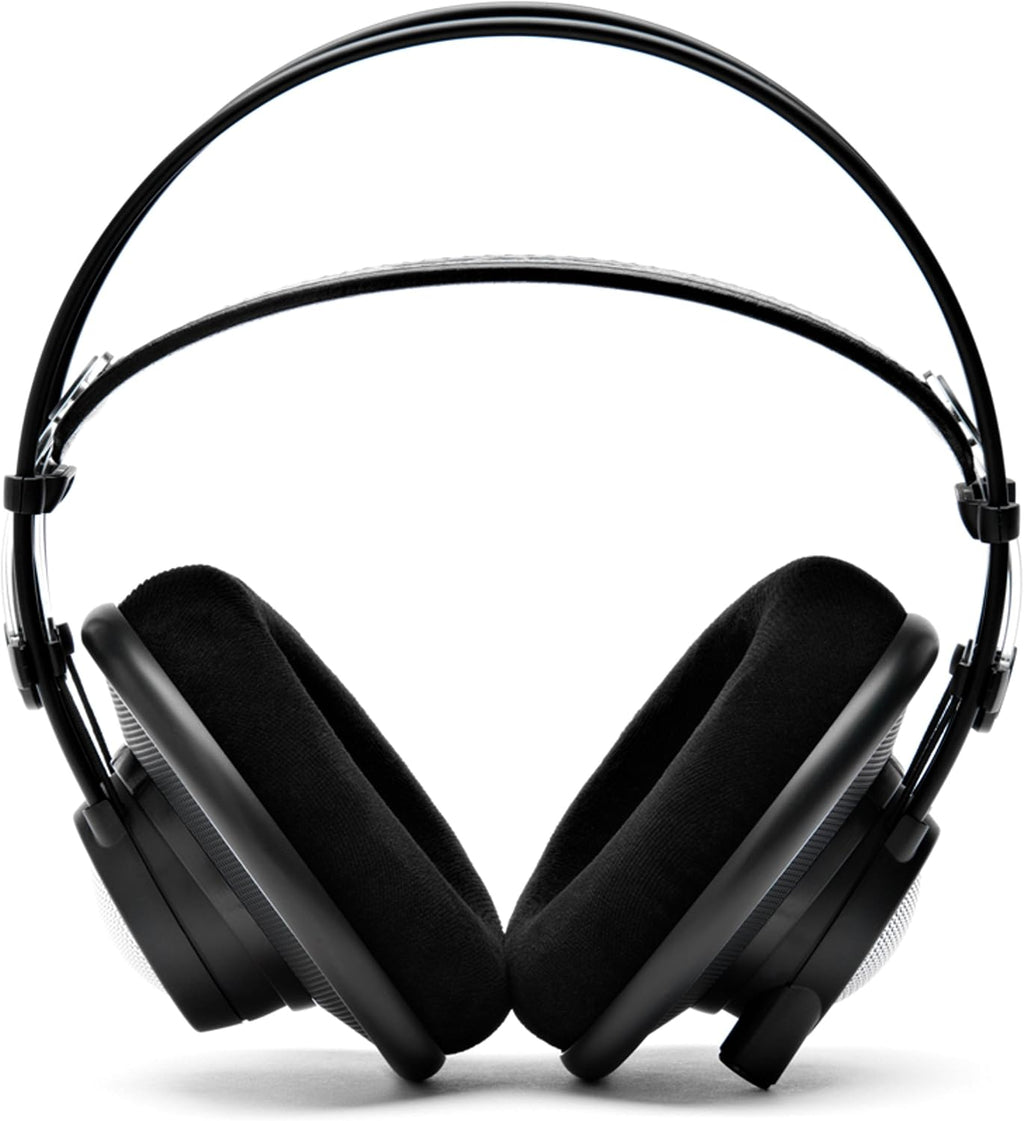 AKG Pro Audio 2458X00190 (K702) Over-Ear, Open-Back, Flat-Wire, Reference Studio Headphones,Black