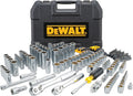 DEWALT Mechanics Tool Set, 1/4', 3/8', 1/2' Drive Tools, Sockets and Ratchets, 200 Piece (DWMT45007)
