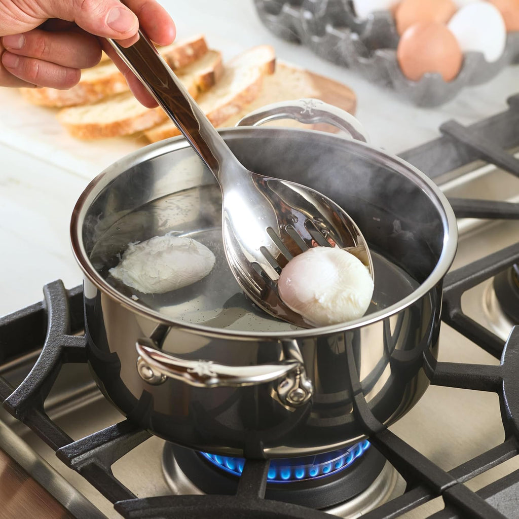Hestan - NanoBond Collection - Stainless Steel Titanium Soup Pot, Induction Cooktop Compatible, 3 Quart