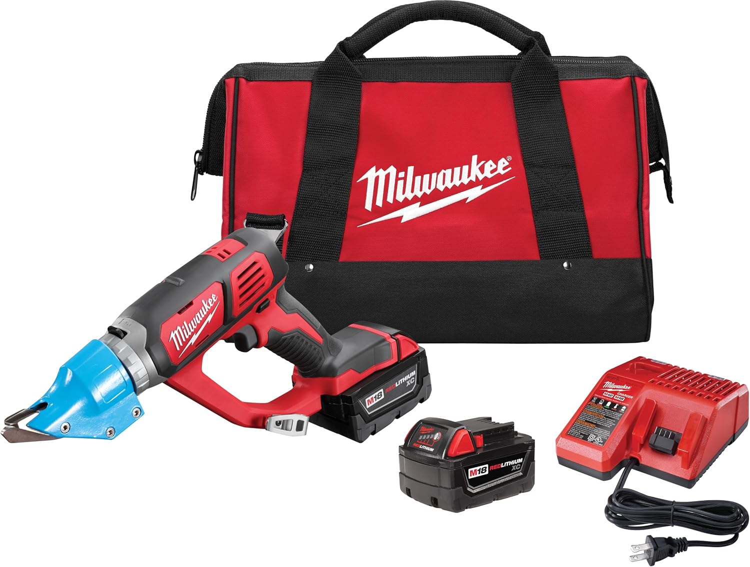 Milwaukee 2636-22 M18 Cordless 14 Gauge Double Cut Shear - Kit