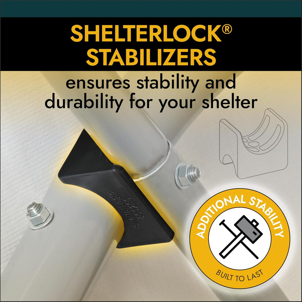 ShelterLogic 74332 Grey 12'x24'x10' Round Style Shelter