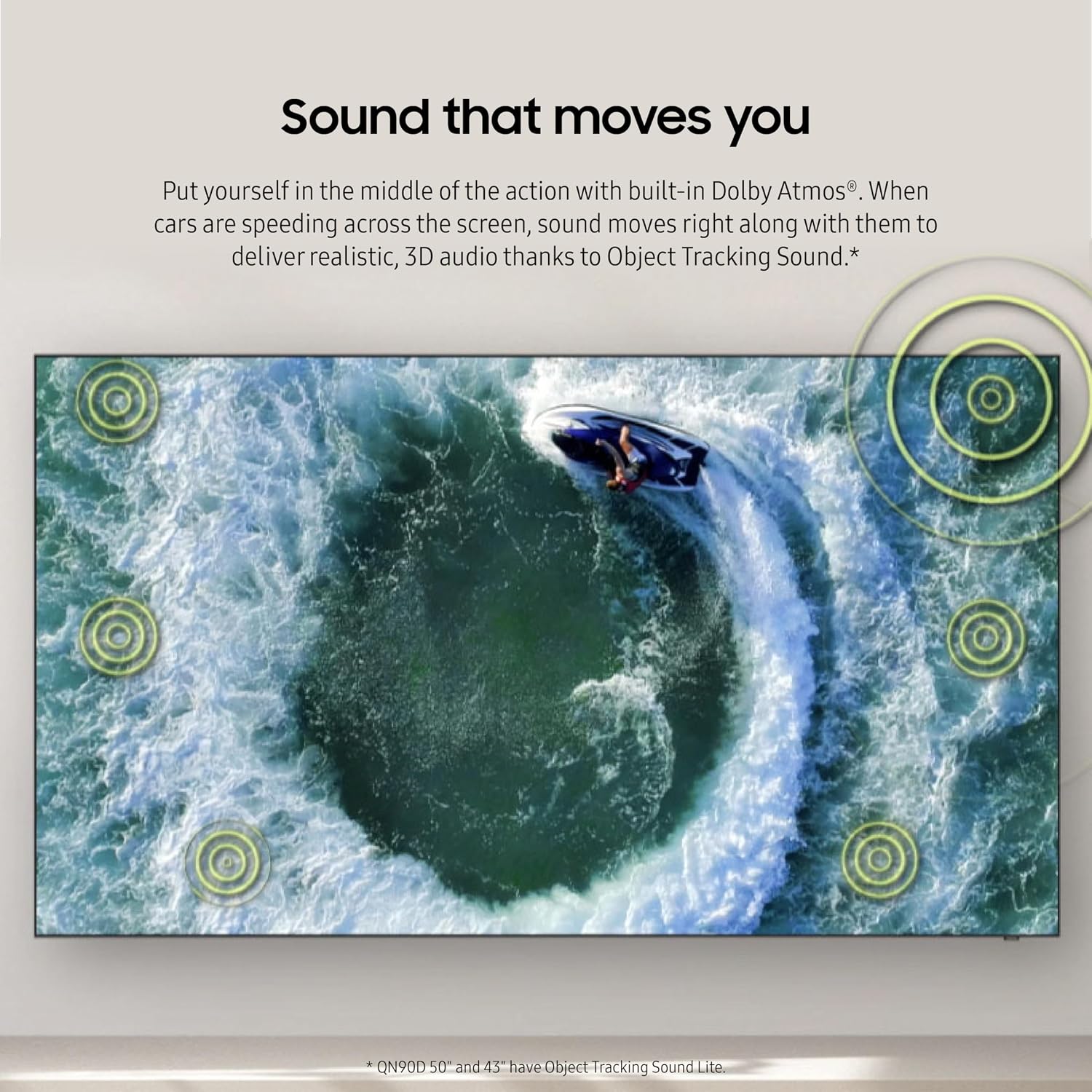 Samsung QN98QN90DAFXZA 98 Inch Neo QLED TV with 4K AI Upscaling and an Austere 5S-PS4-US1 4-Outlet Power with Omniport USB (2024)