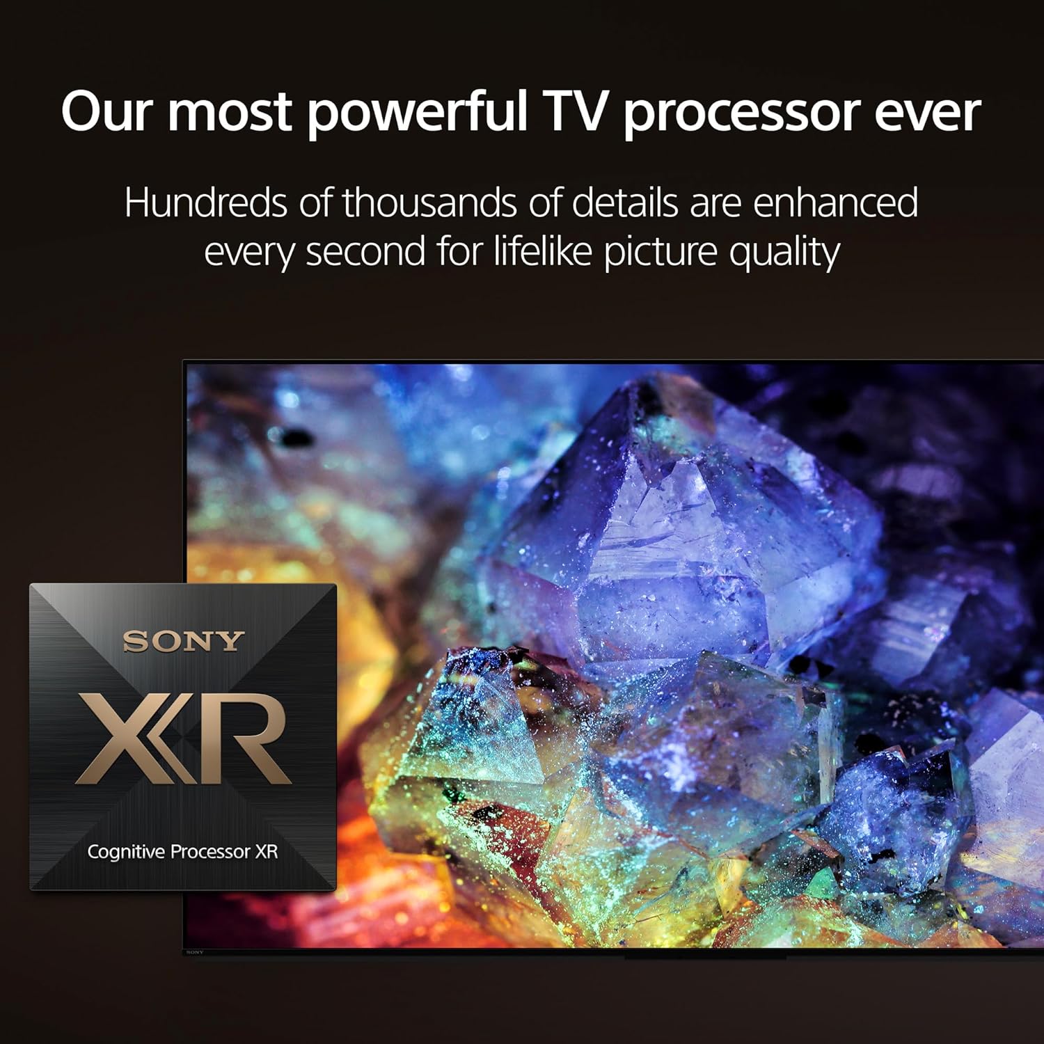 Sony QD-OLED 77 inch BRAVIA XR A95L Series 4K Ultra HD TV: Smart Google TV with Dolby Vision HDR and Exclusive Gaming Features for The PlayStation® 5 XR77A95L- Latest Model,Black