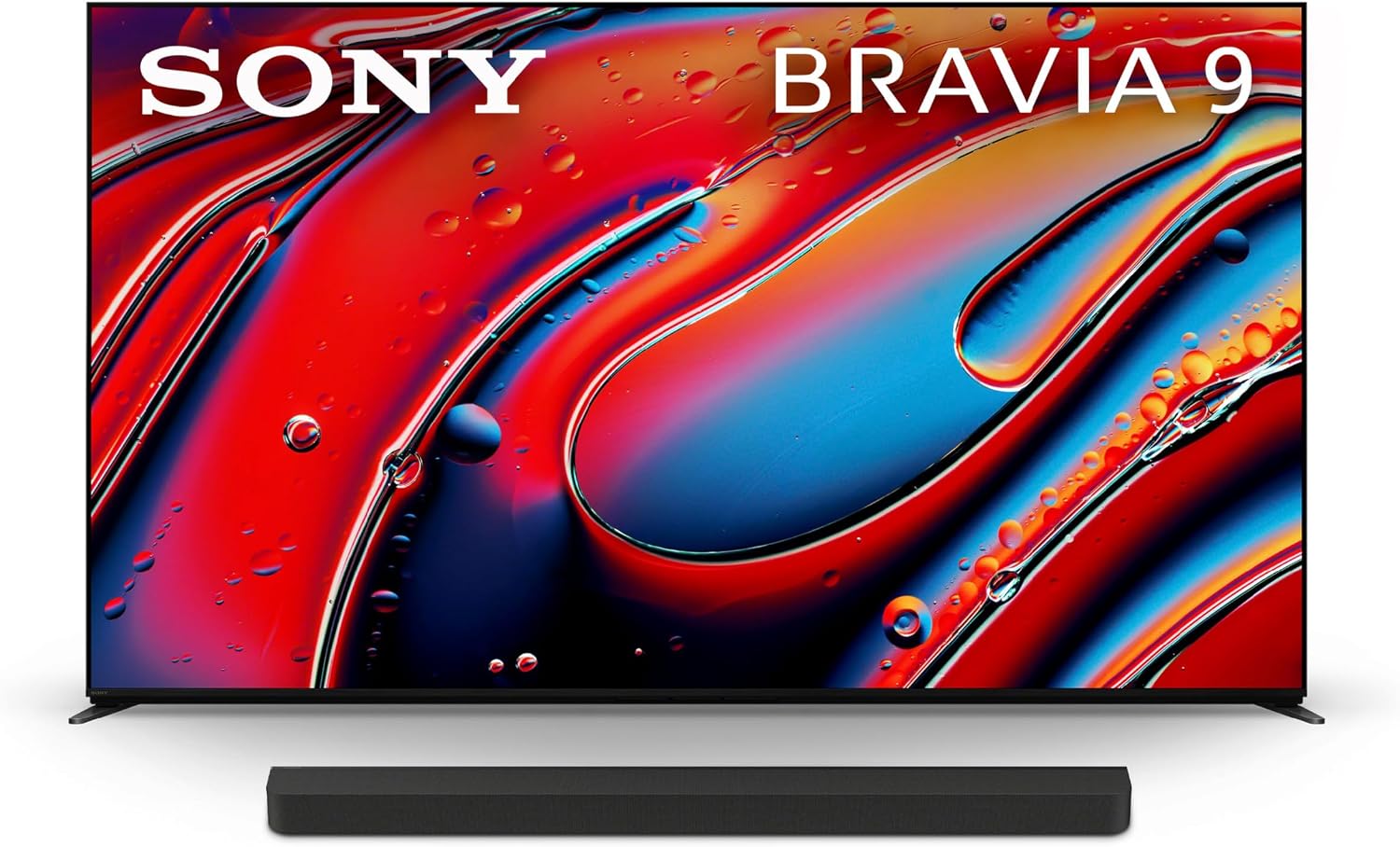 Sony 65 Inch Mini LED QLED 4K Ultra HD TV BRAVIA 9 Smart Google TV with Dolby Vision HDR and Exclusive Features for PlayStation 5 (K-65XR90), 2024 Model BRAVIA Theater Bar 8 Sound Bar