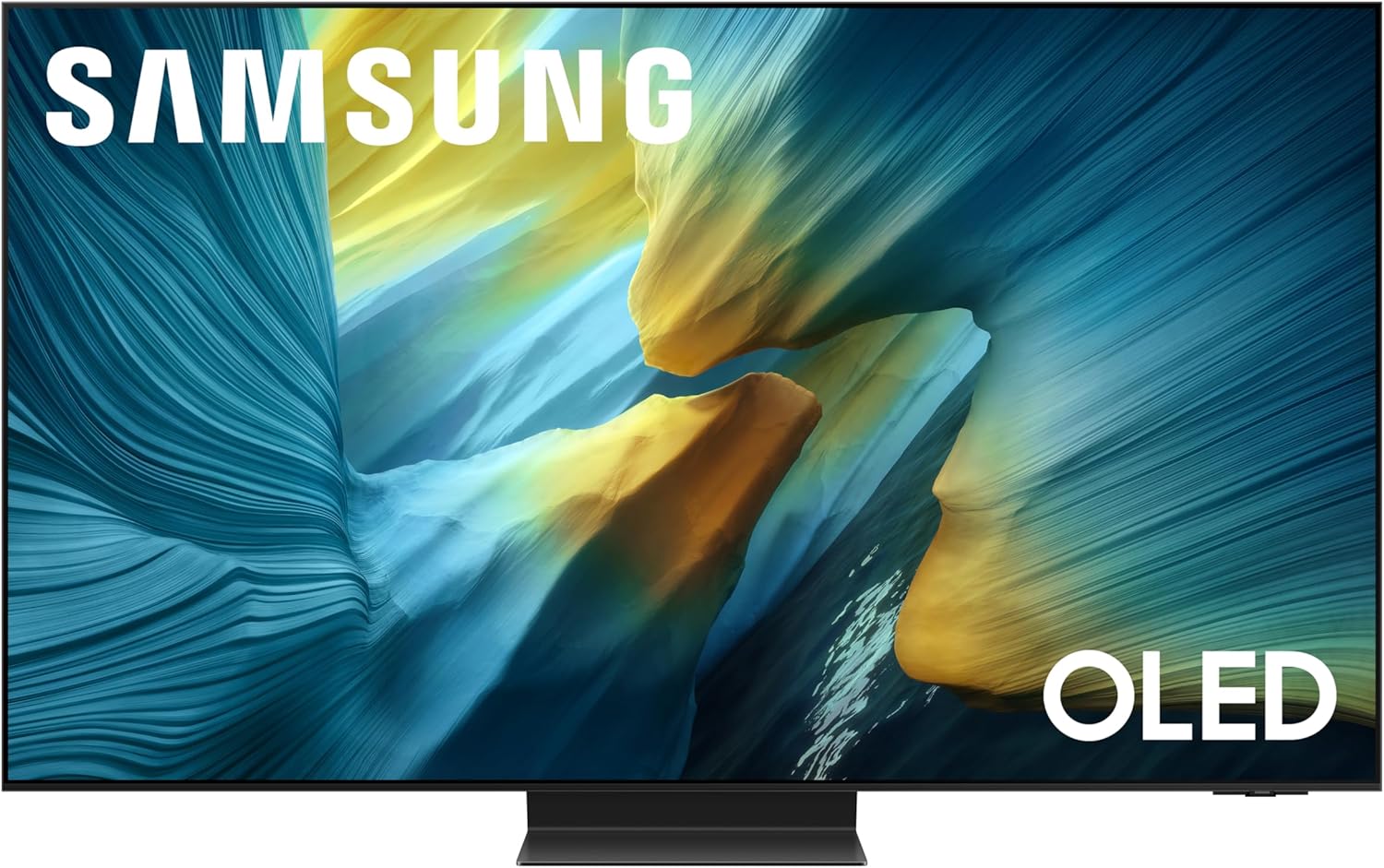 Samsung 65-Inch Class OLED S95F 4K Glare Free Smart TV NQ4 AI Gen3 Processor, OLED HDR Pro, Motion Xcelerator 164Hz, Dolby Atmos Bundle with an Austere 5S-PS4-US1 4-Outlet Power (2025)