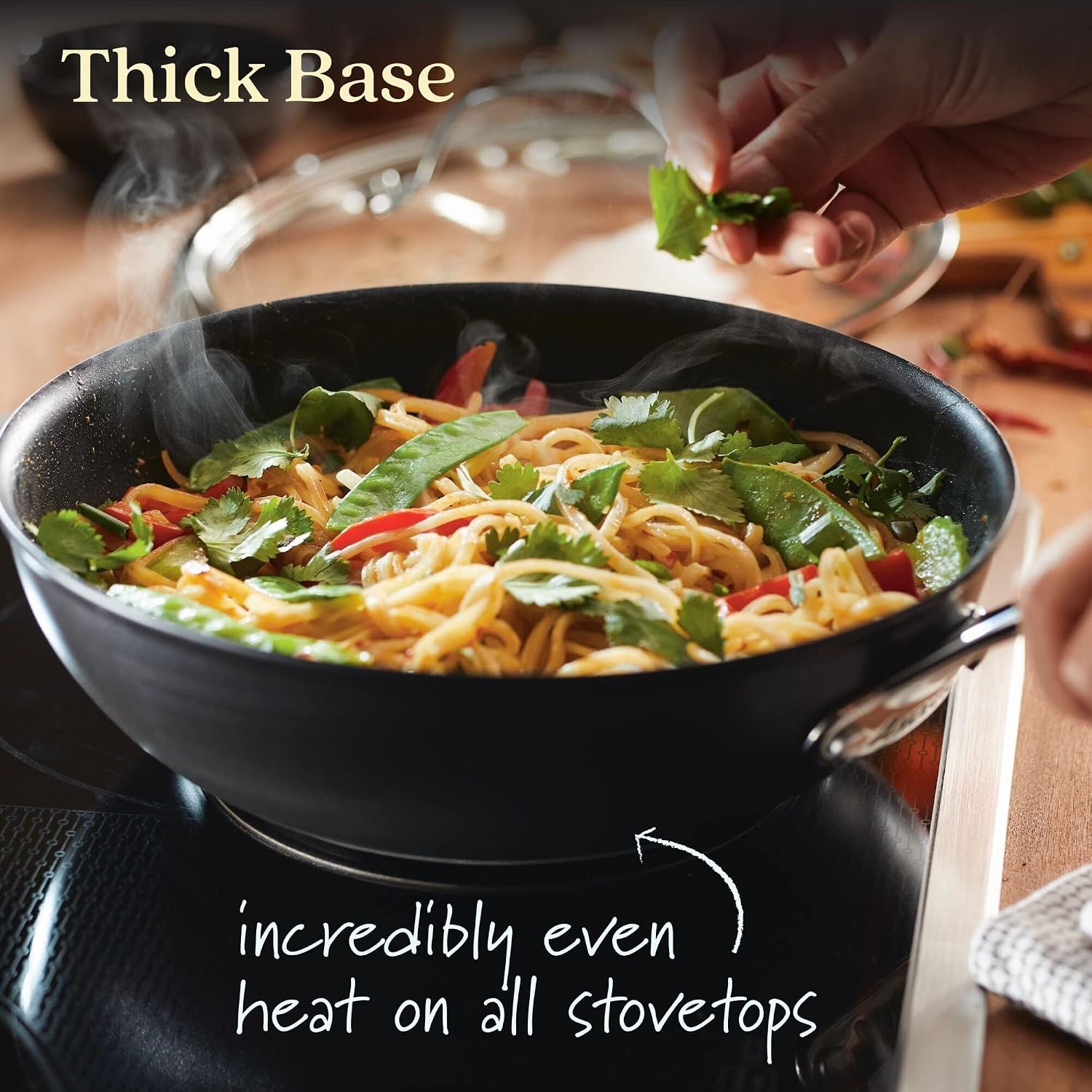 Anolon X - SearTech Non-Stick Frying Pan, Induction Compatible (24 cm)