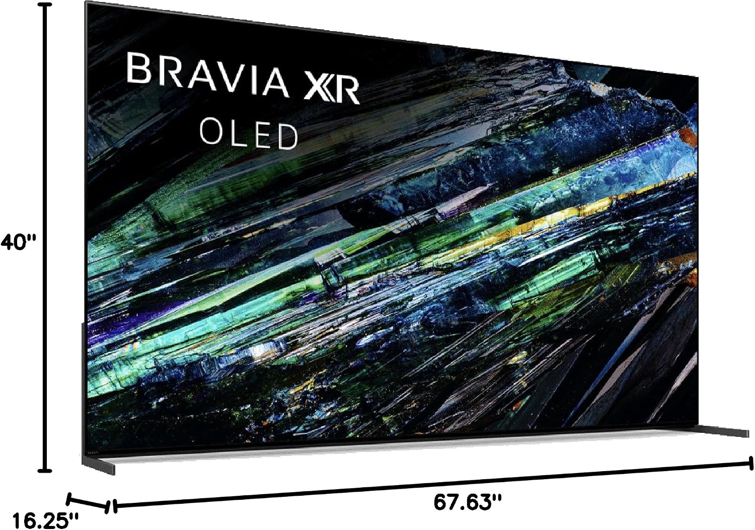 Sony XR77A95L 77 Inch QD-OLED 4K UHD Smart Google TV with AI Upscaling and a JBL BAR-1300X 11.1.4ch Soundbar and Subwoofer with Surround Speakers (2023)